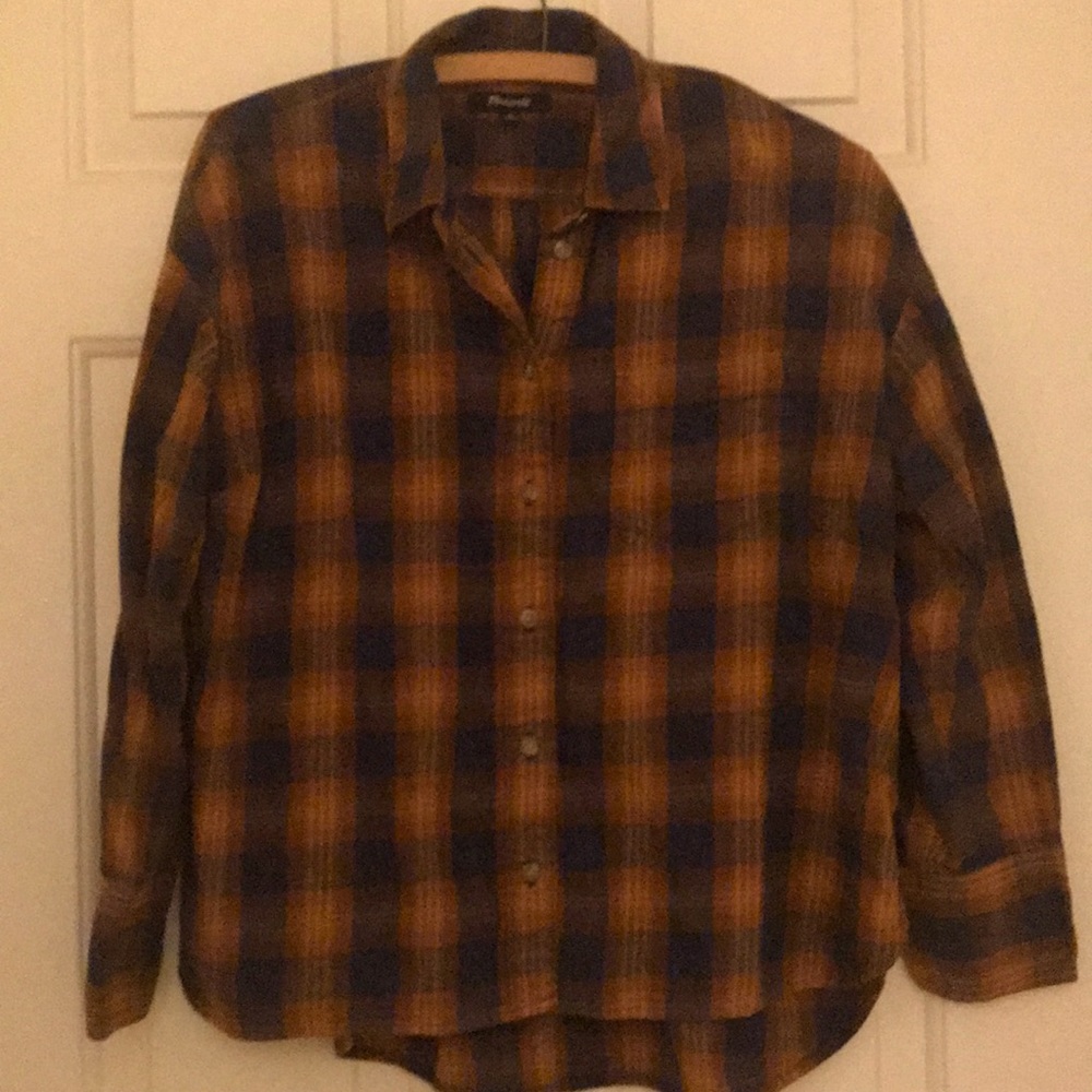 Madewell Boxy Plaid Buffalo Shirt